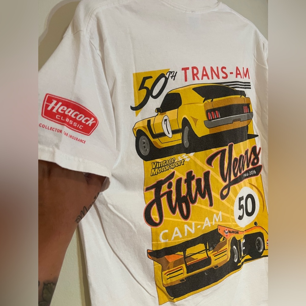 Vintage Motorsport 50 Years T-shirt! 🔥 Medium